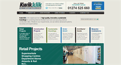 Desktop Screenshot of kwik-klik.co.uk